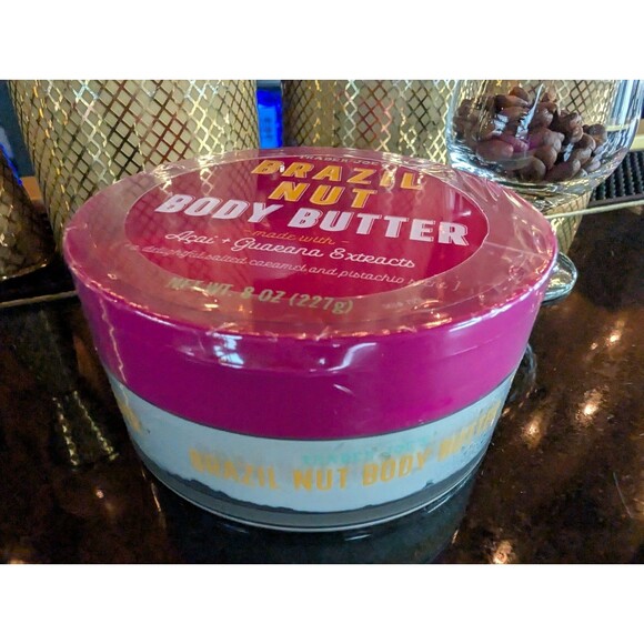 Discontinued Viral NEW Trader Joes Brazil Nut Body Butter Carmel Pistachio Acai - Picture 4 of 4